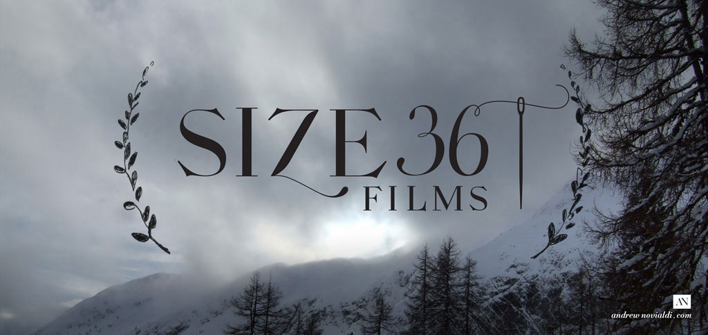 Size 36 Films Production Company Logo Visual Identity Modern Sleek