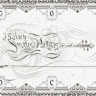 Bach Sonatas and Partitas for Solo Violin Classical Music Poster Artprint