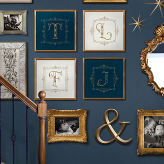 Novialdi Dropcap No. 1 Lettering Font Typography Letter Artprint Shop Wall Art Monogram Design Frame Interior Display