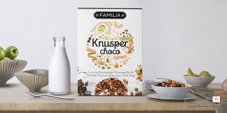 Knusper Granola Muesli Natural and Healthy All Natural Breakfast